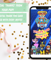 Mighty Pups Paw Patrol Invitation | Photo Video Invite | DIY or Done-For-You