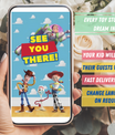 Toy Story Invitation with Photo | Video Invite | Instant Download