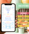 Cinnamoroll Invitation | Sanrio Video Invite with Photo | Instant Download