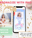 Cinnamoroll Invitation | Sanrio Video Invite with Photo | Instant Download