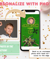 Ninja Turtles Invitation with Photo | Video Invite | Instant Download