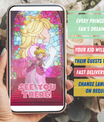 Princess Peach Invitation with Photo | Video Invite | Instant Download
