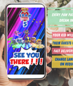 Mighty Pups Paw Patrol Invitation | Photo Video Invite | DIY or Done-For-You