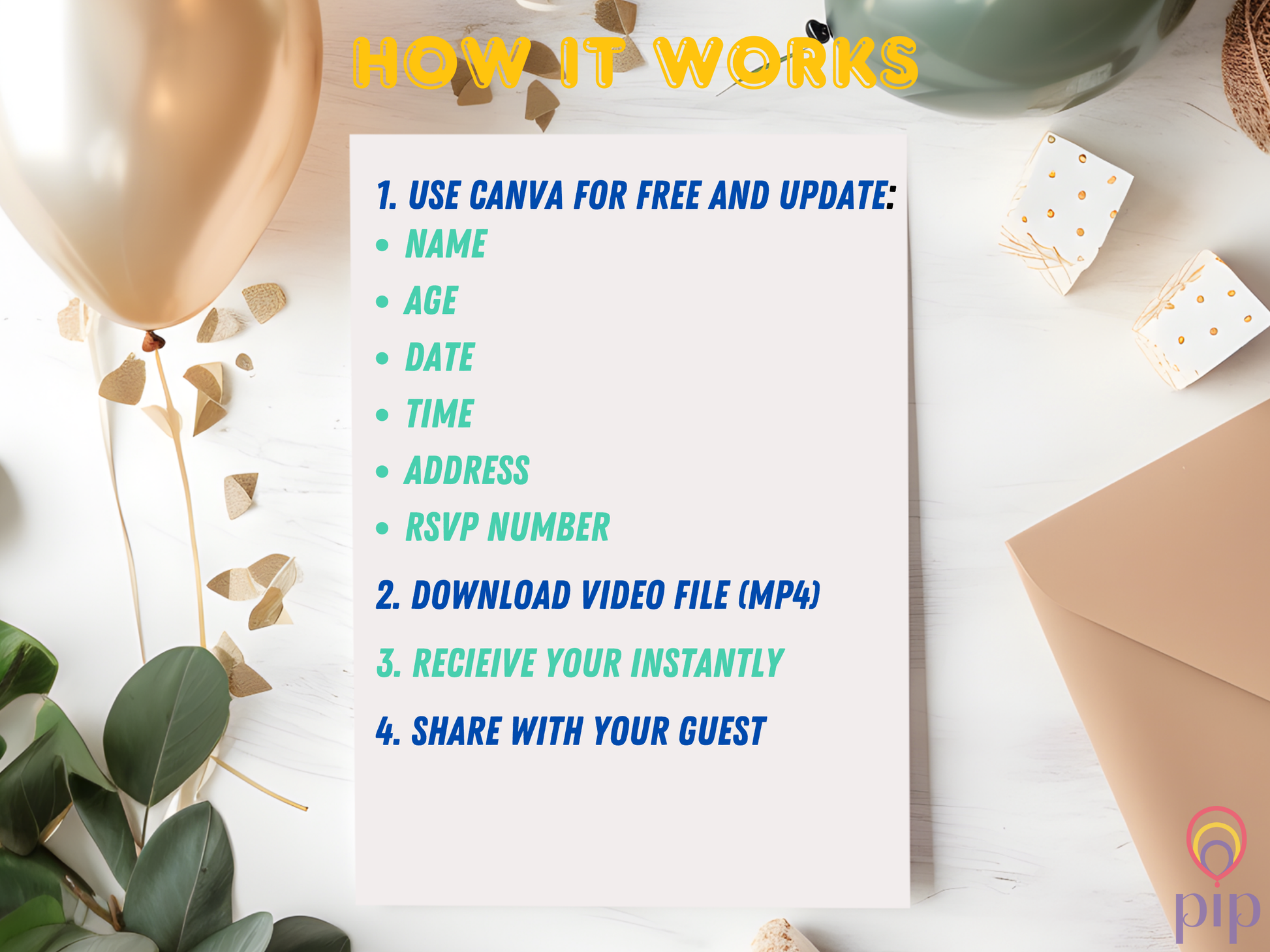 Bluey Invitation | Video Invite | Instant Download or Done-For-You