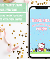 Sanrio Kitty & Friends Invitation | Photo Video Invite | Done-For-You or DIY