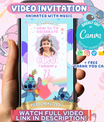 Stitch Invitation | Video Invite | Instant Download or Done-For-You