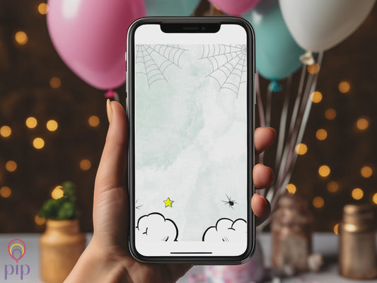 Spidey Invite with Photo | Video Invitation | Instant Download
